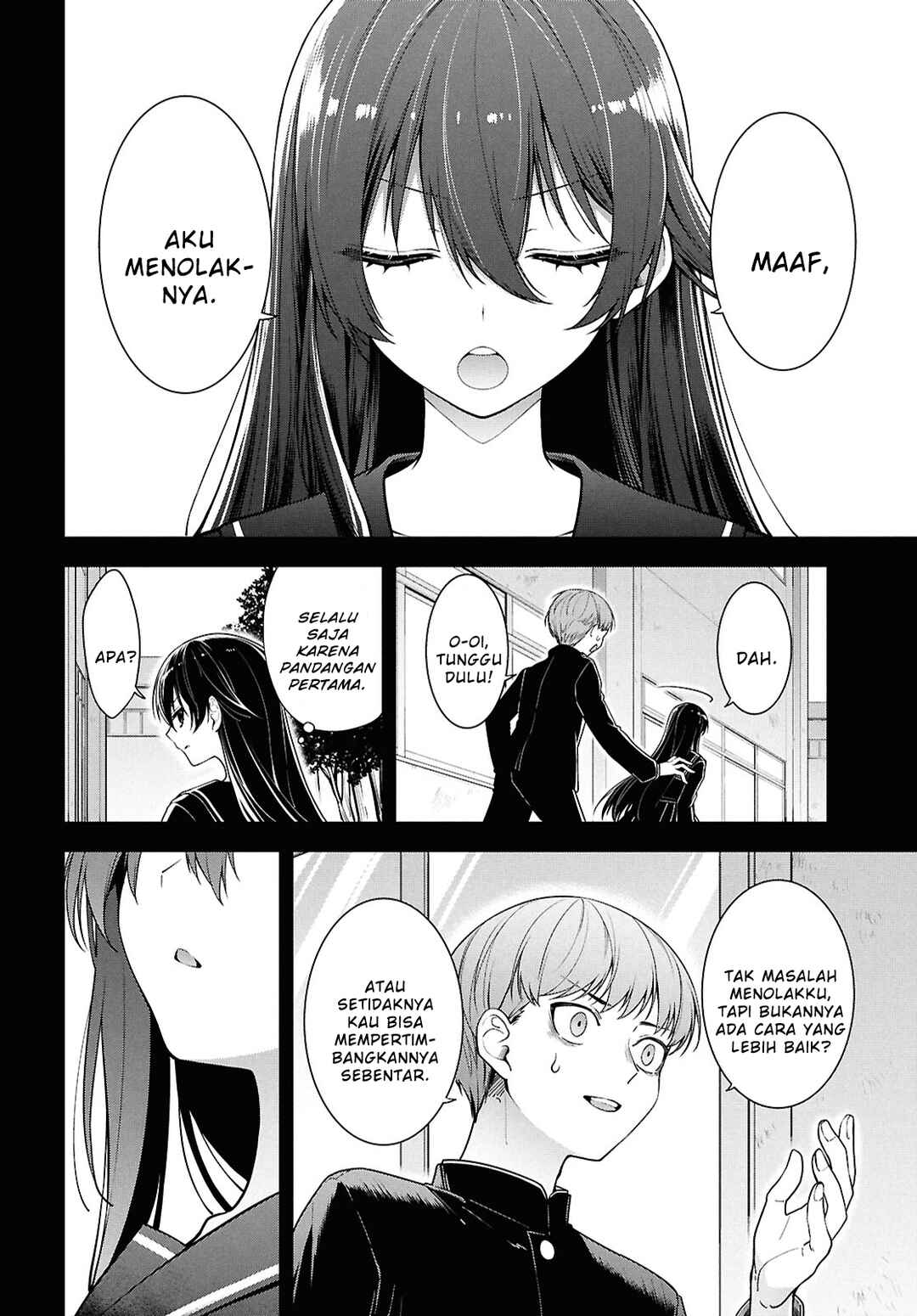 Tonari no Seki no Yankee Shimizu-san ga Kami wo Kuroku Sometekita Chapter 4 - Page 10