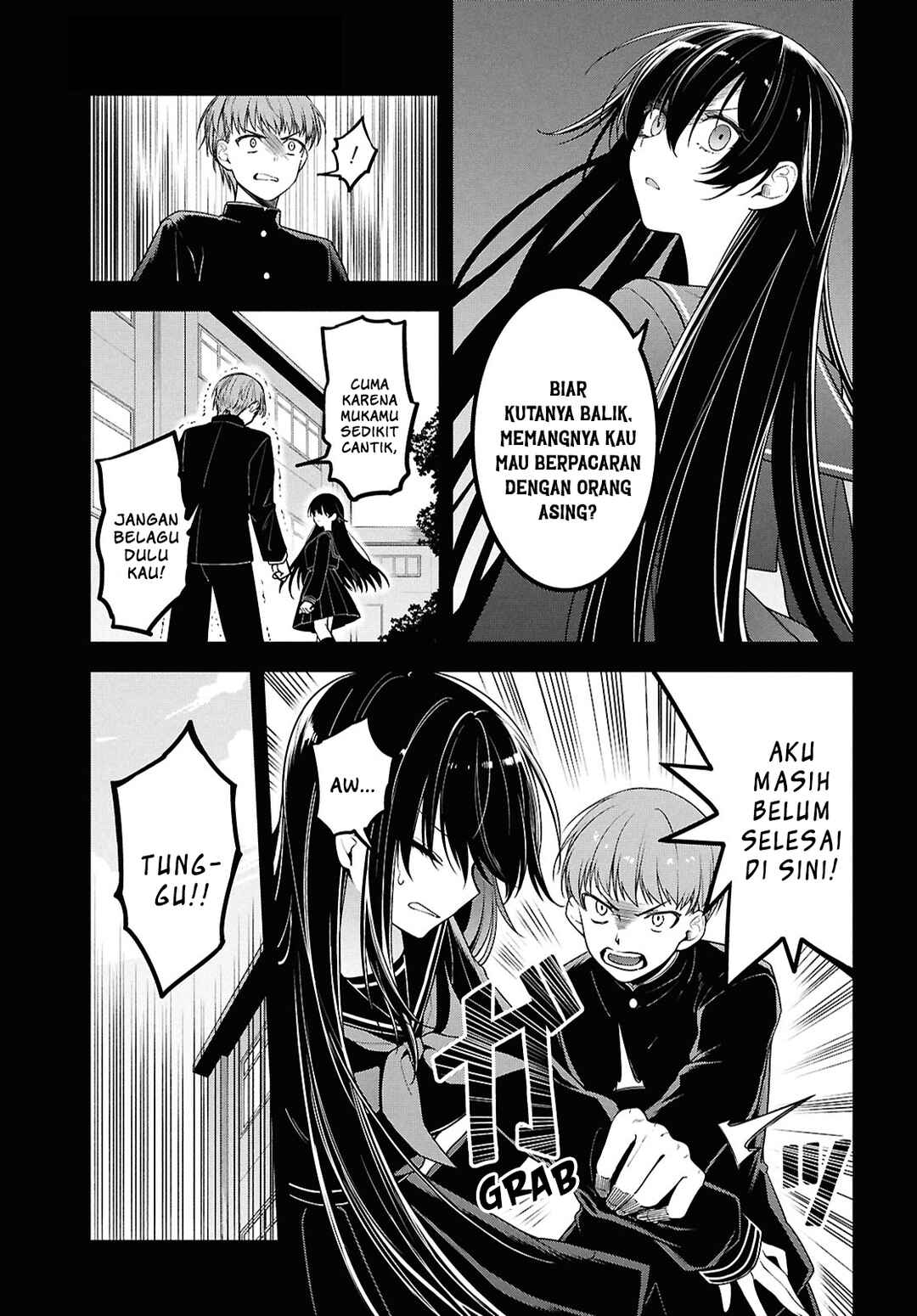 Tonari no Seki no Yankee Shimizu-san ga Kami wo Kuroku Sometekita Chapter 4 - Page 11