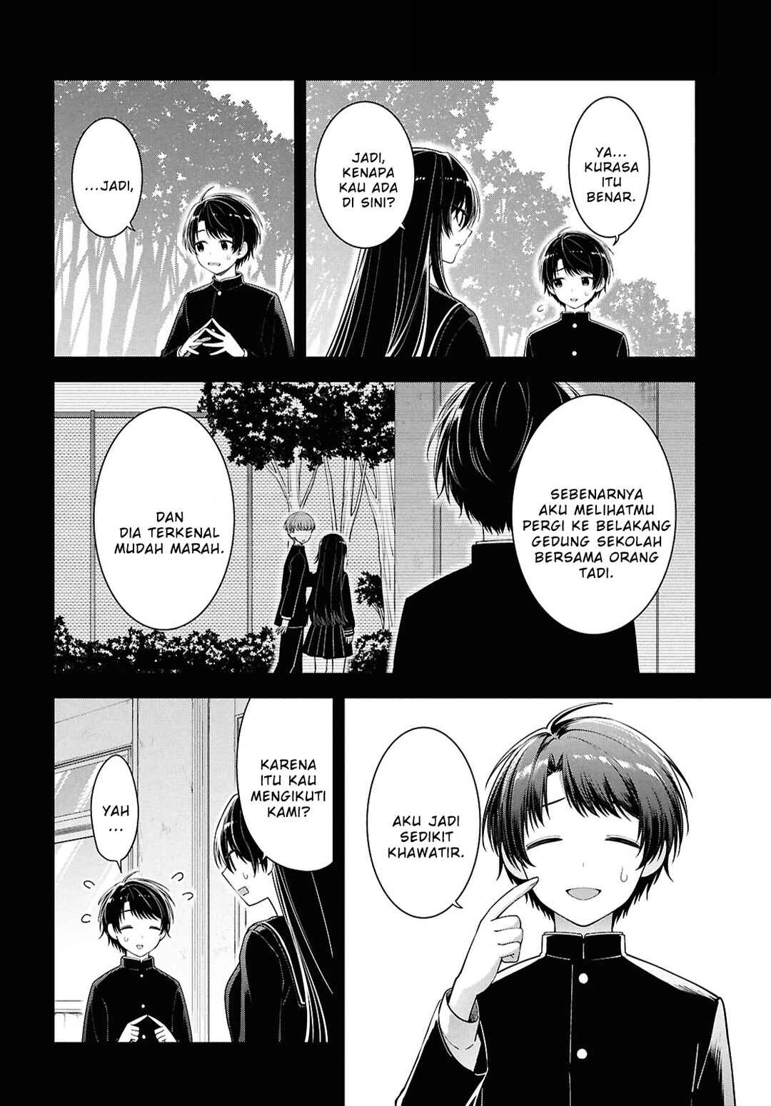 Tonari no Seki no Yankee Shimizu-san ga Kami wo Kuroku Sometekita Chapter 4 - Page 19