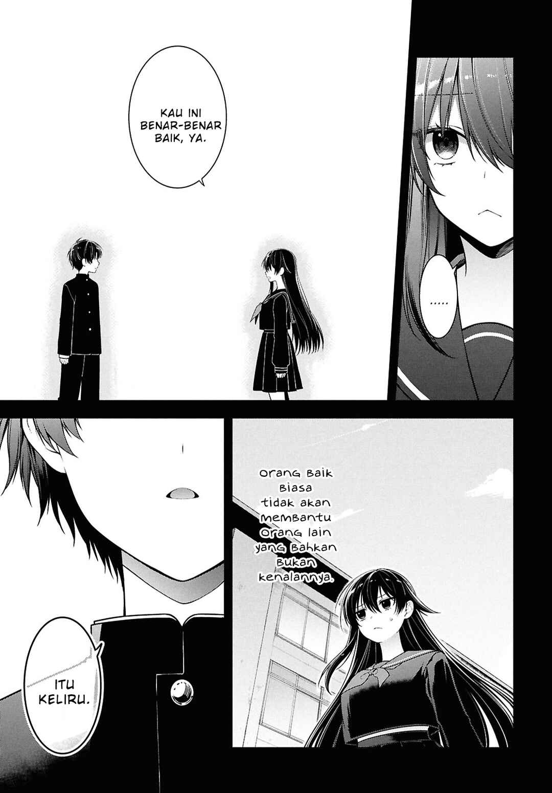 Tonari no Seki no Yankee Shimizu-san ga Kami wo Kuroku Sometekita Chapter 4 - Page 20