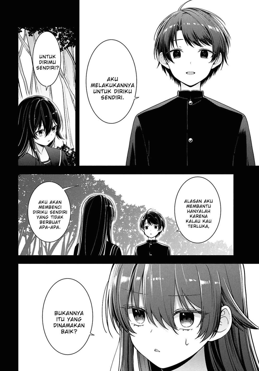 Tonari no Seki no Yankee Shimizu-san ga Kami wo Kuroku Sometekita Chapter 4 - Page 21