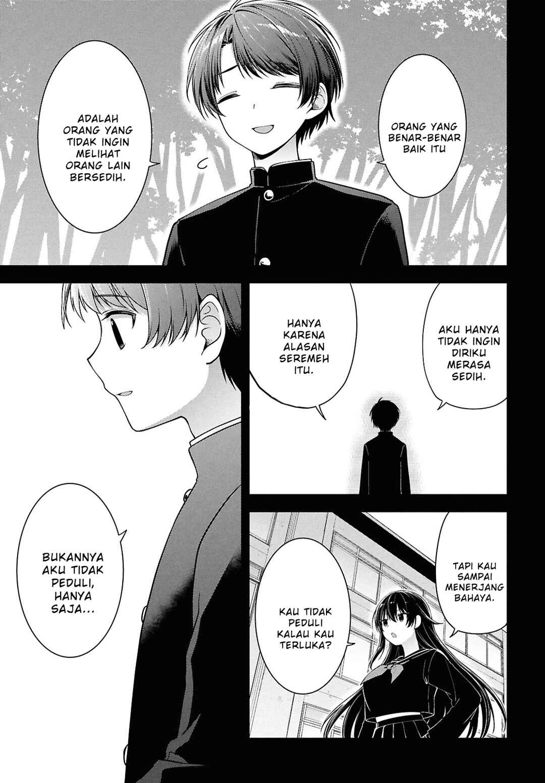 Tonari no Seki no Yankee Shimizu-san ga Kami wo Kuroku Sometekita Chapter 4 - Page 22