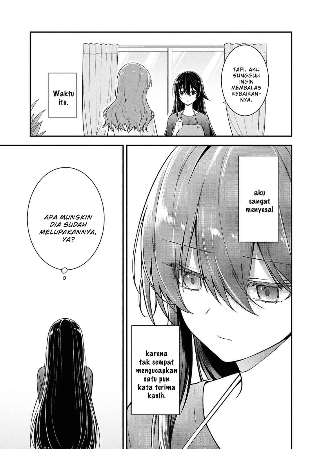 Tonari no Seki no Yankee Shimizu-san ga Kami wo Kuroku Sometekita Chapter 4 - Page 27