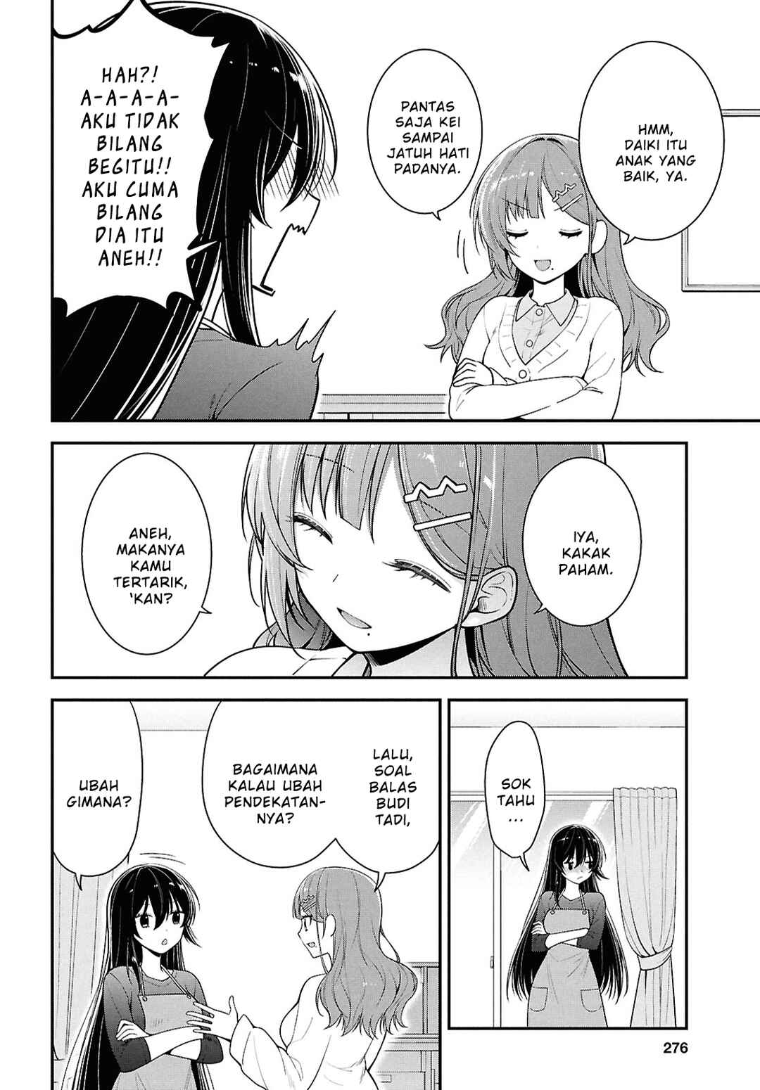 Tonari no Seki no Yankee Shimizu-san ga Kami wo Kuroku Sometekita Chapter 4 - Page 28