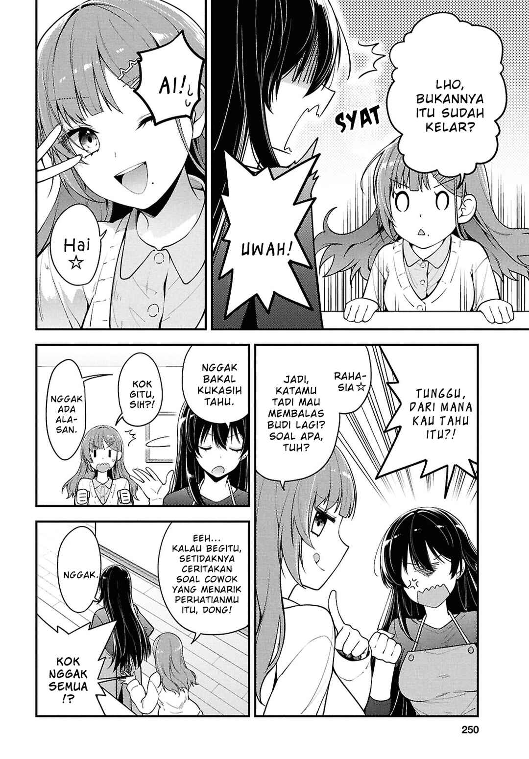 Tonari no Seki no Yankee Shimizu-san ga Kami wo Kuroku Sometekita Chapter 4 - Page 4