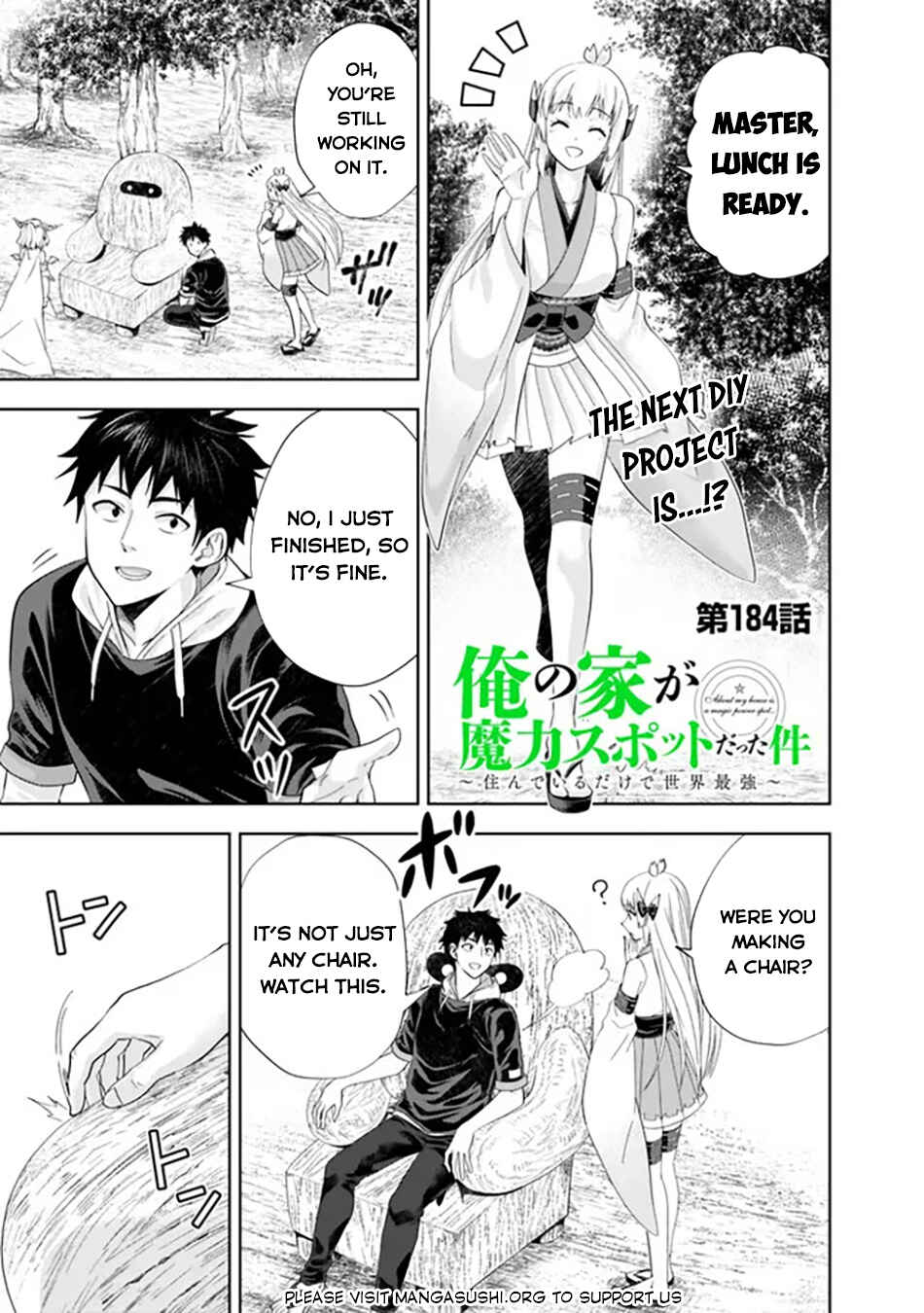 Ore no Ie ga Maryoku Spot datta Ken: Sundeiru dake de Sekai Saikyou Chapter 184 - Page 2