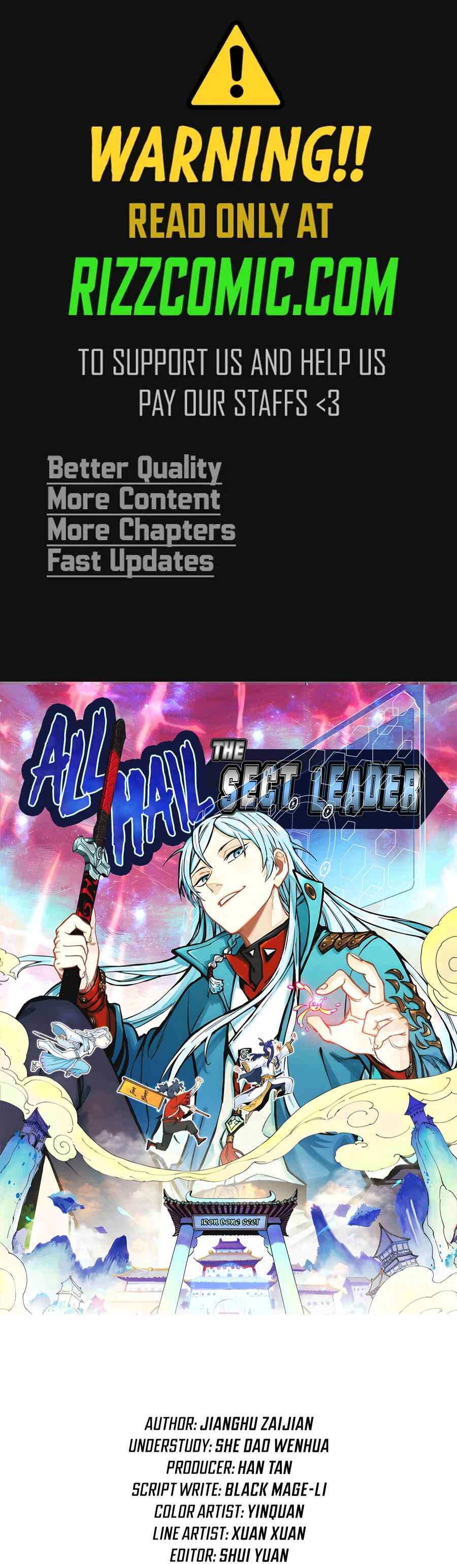 All Hail the Sect Leader Chapter 280 - Page 1