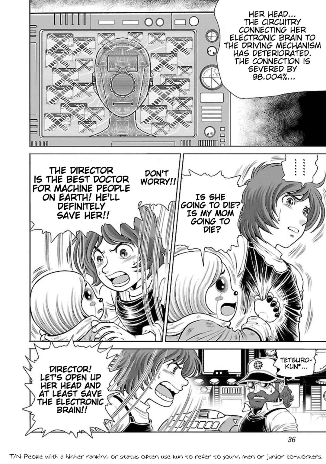 Ginga Tetsudo 999 - Another Story: Ultimate Journey Chapter 1 - Page 35