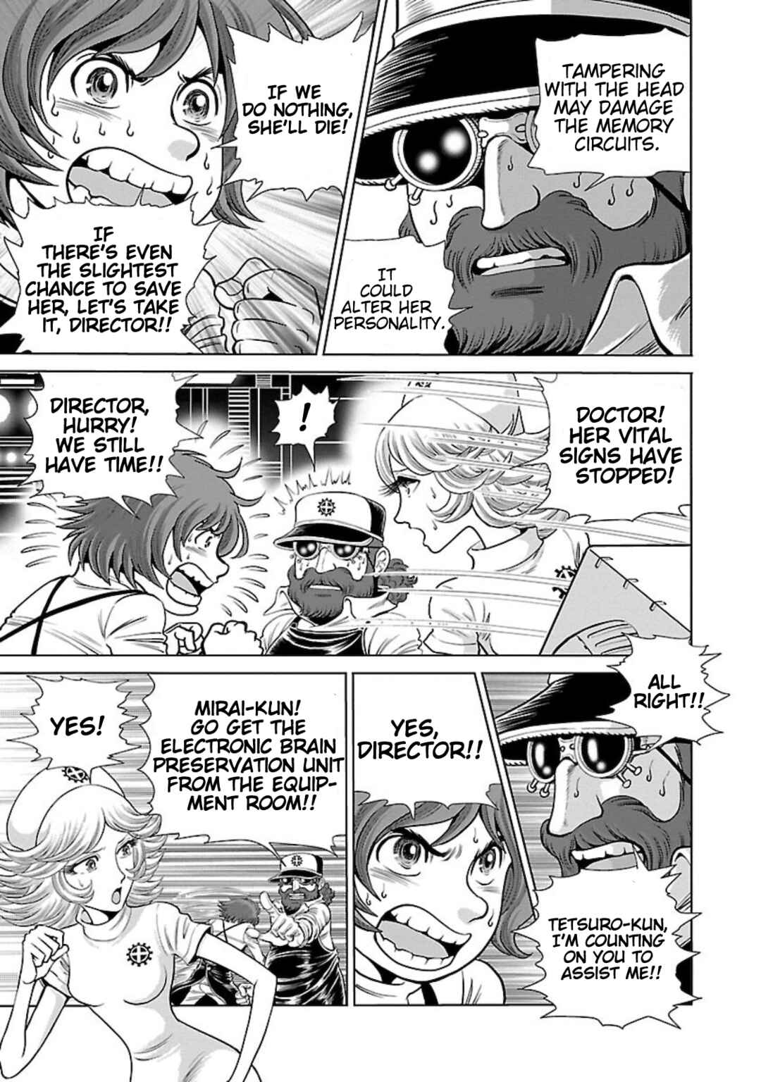 Ginga Tetsudo 999 - Another Story: Ultimate Journey Chapter 1 - Page 36
