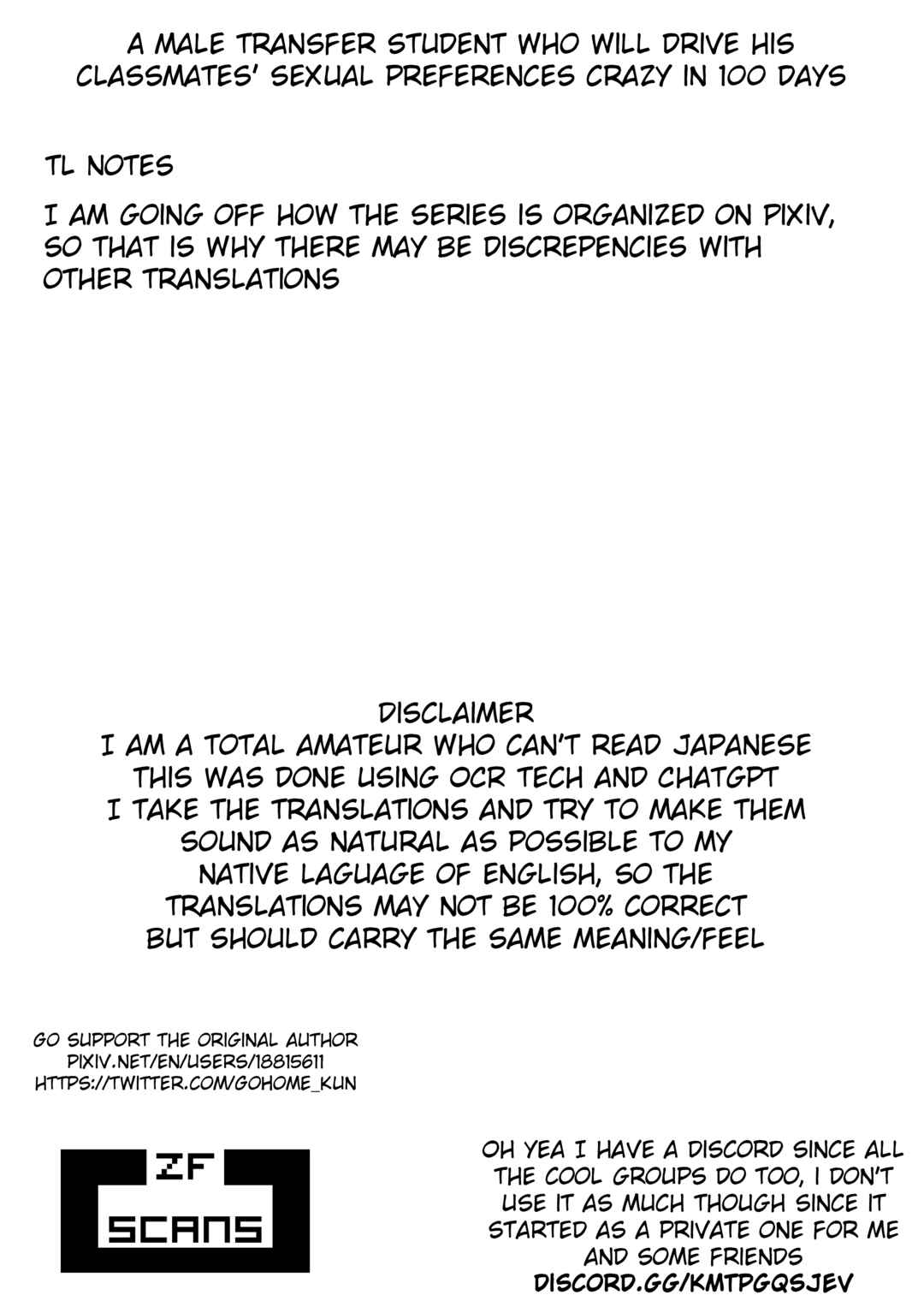 100-nichigo ni Classmate no Seiheki o Kuruwaseru, Otoko no Ko Tenkousei ♡ Chapter 5 - Page 3