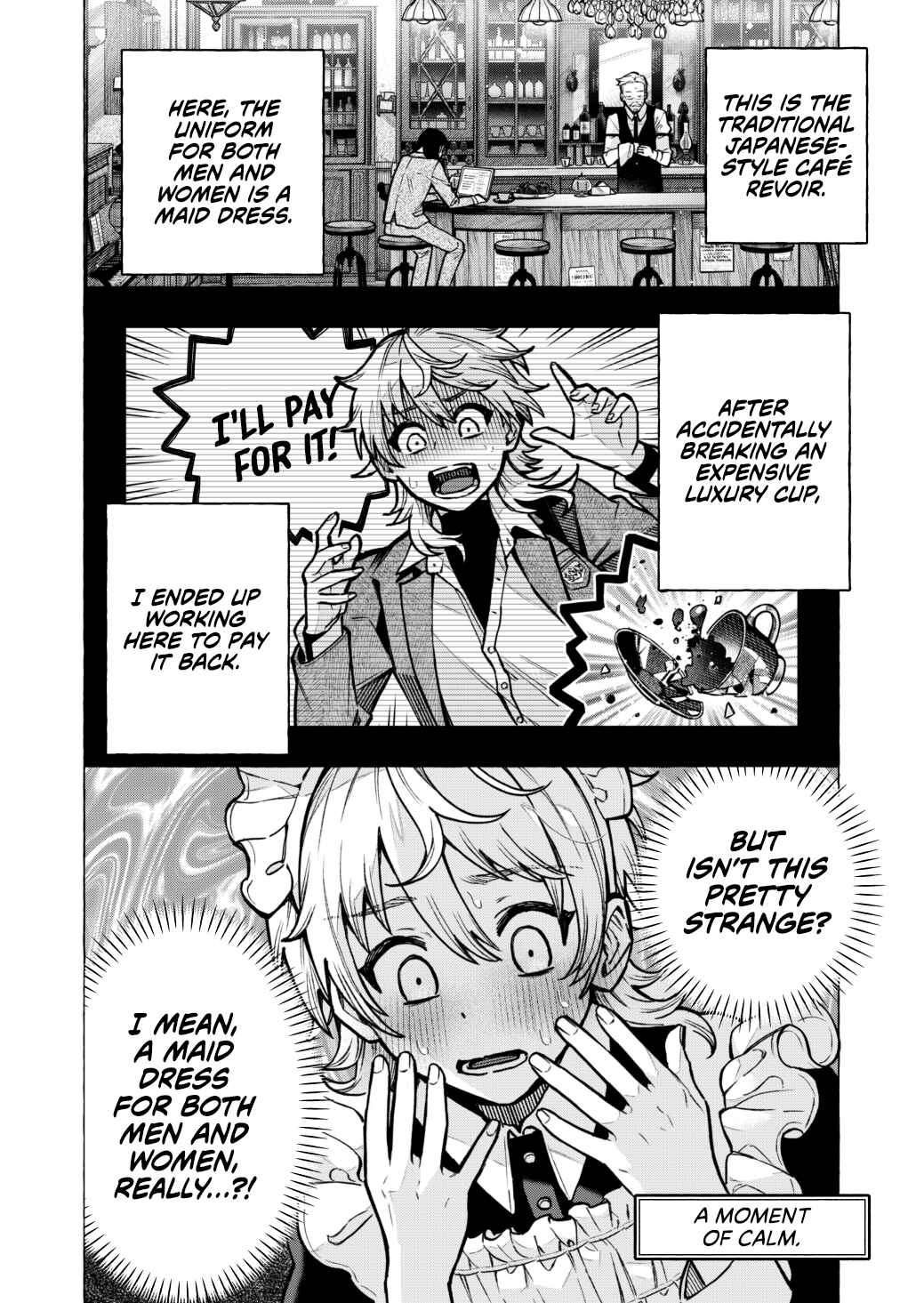 Otokonoko mo Maid-fuku de kawaikunatte Ii desu ka? Chapter 1 - Page 2