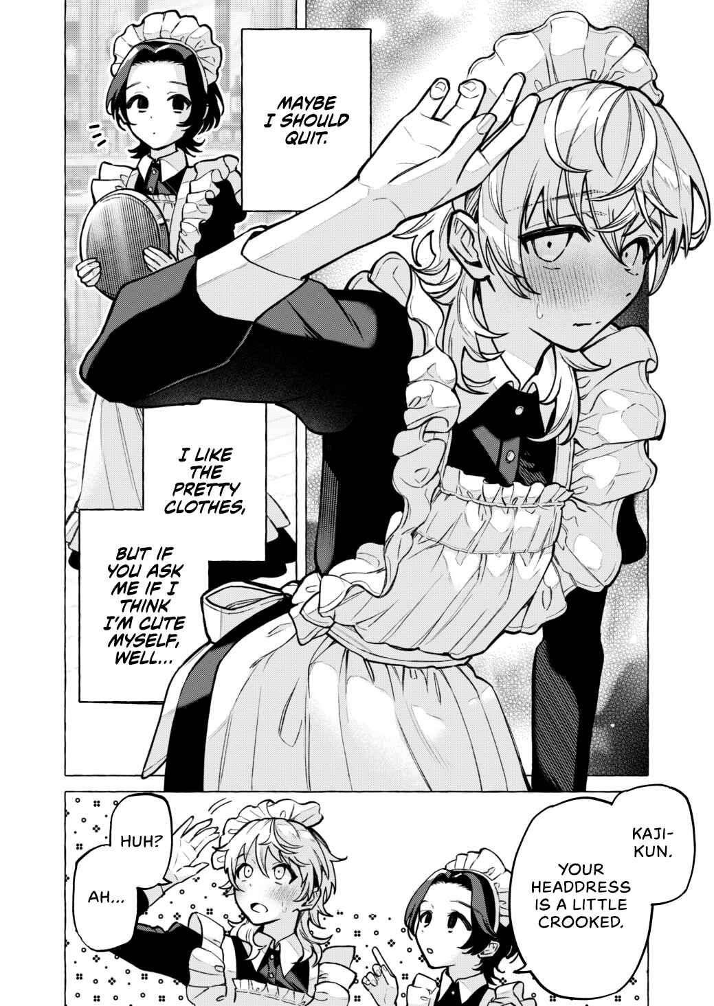 Otokonoko mo Maid-fuku de kawaikunatte Ii desu ka? Chapter 1 - Page 4