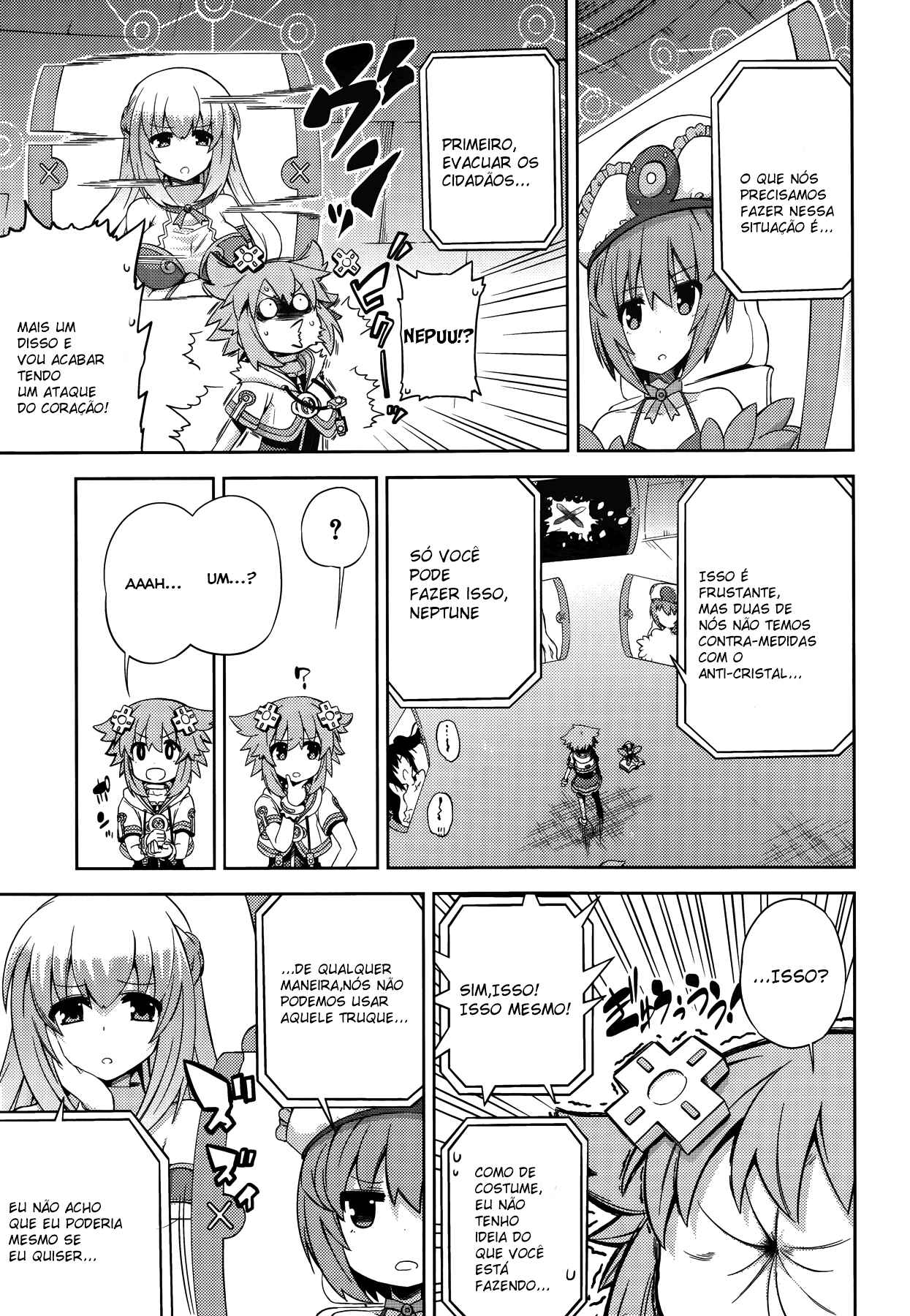Choujigen Game Neptune: The Animation - Hello New World Chapter 12 - Page 11