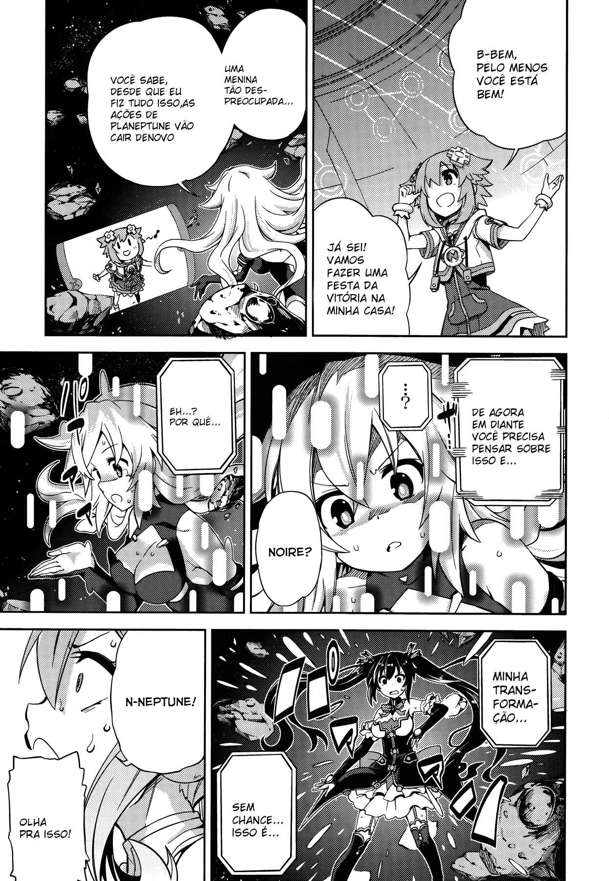 Choujigen Game Neptune: The Animation - Hello New World Chapter 12 - Page 9