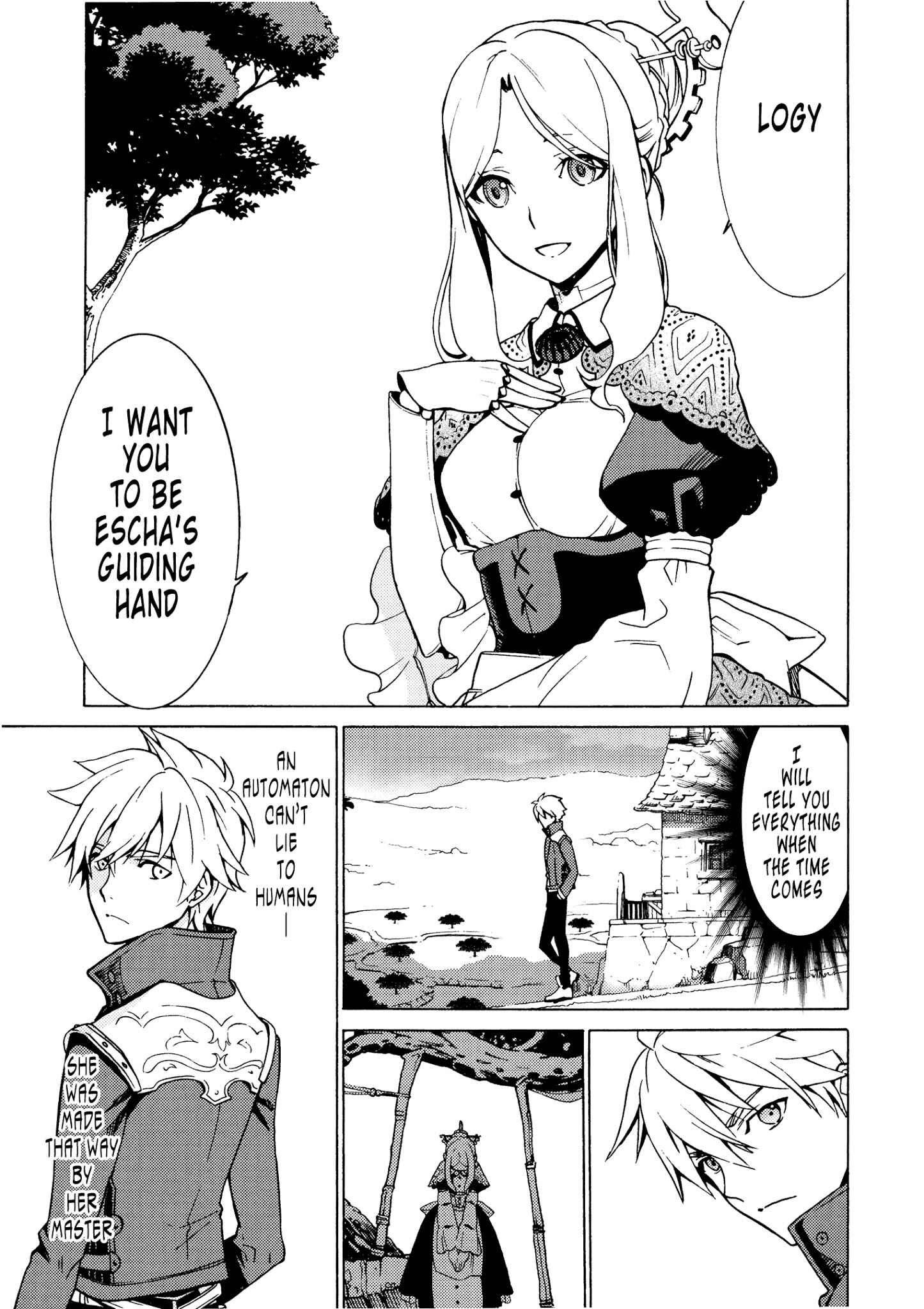 Escha & Logy no Atelier - Tasogare no Sora no Renkinjutsushi Chapter 5 - Page 20