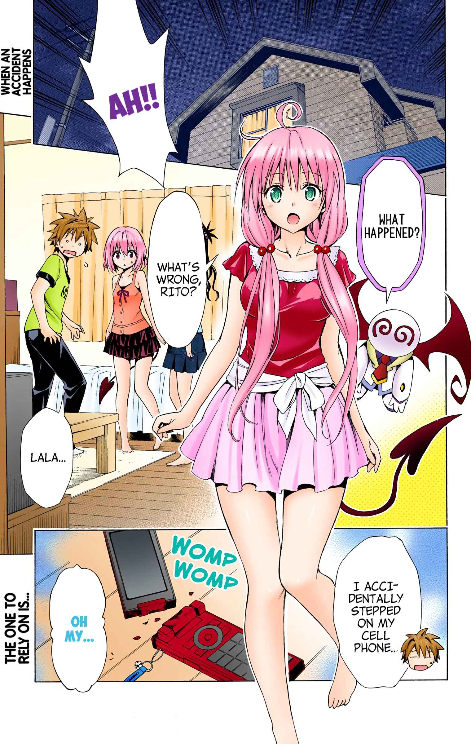 To Love Ru Darkness (Official Colored) Chapter 30.2 - Page 4