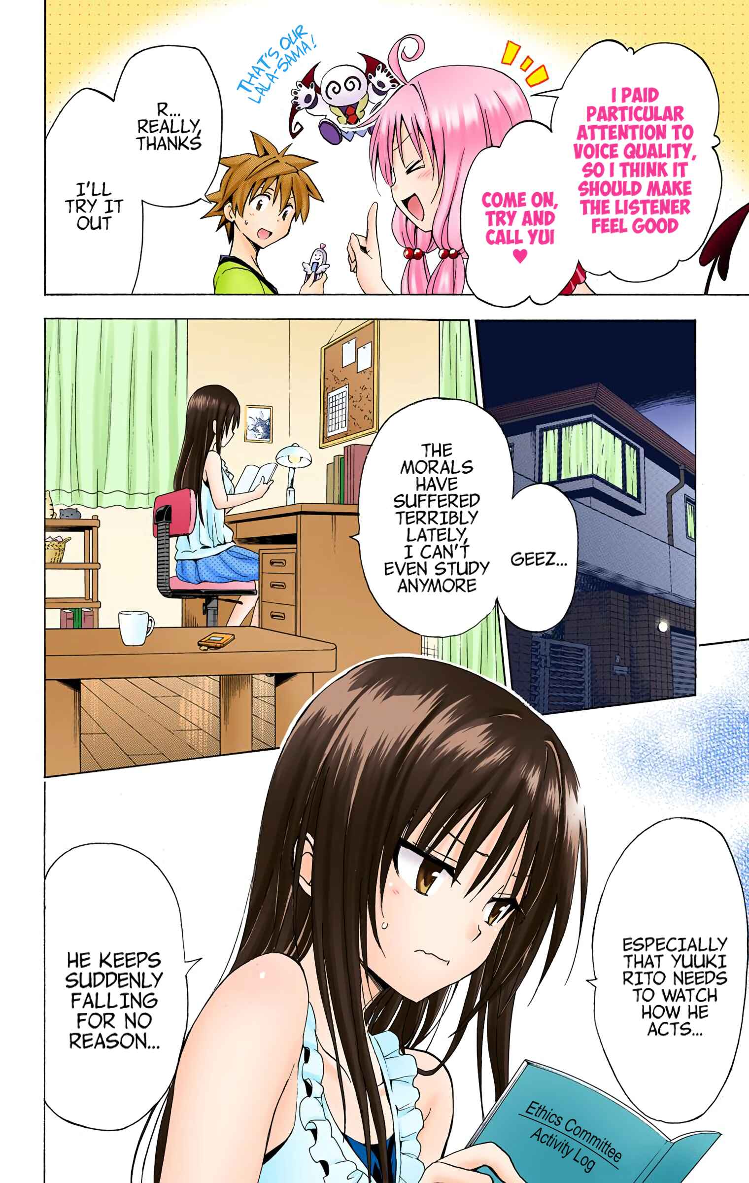 To Love Ru Darkness (Official Colored) Chapter 30.2 - Page 7