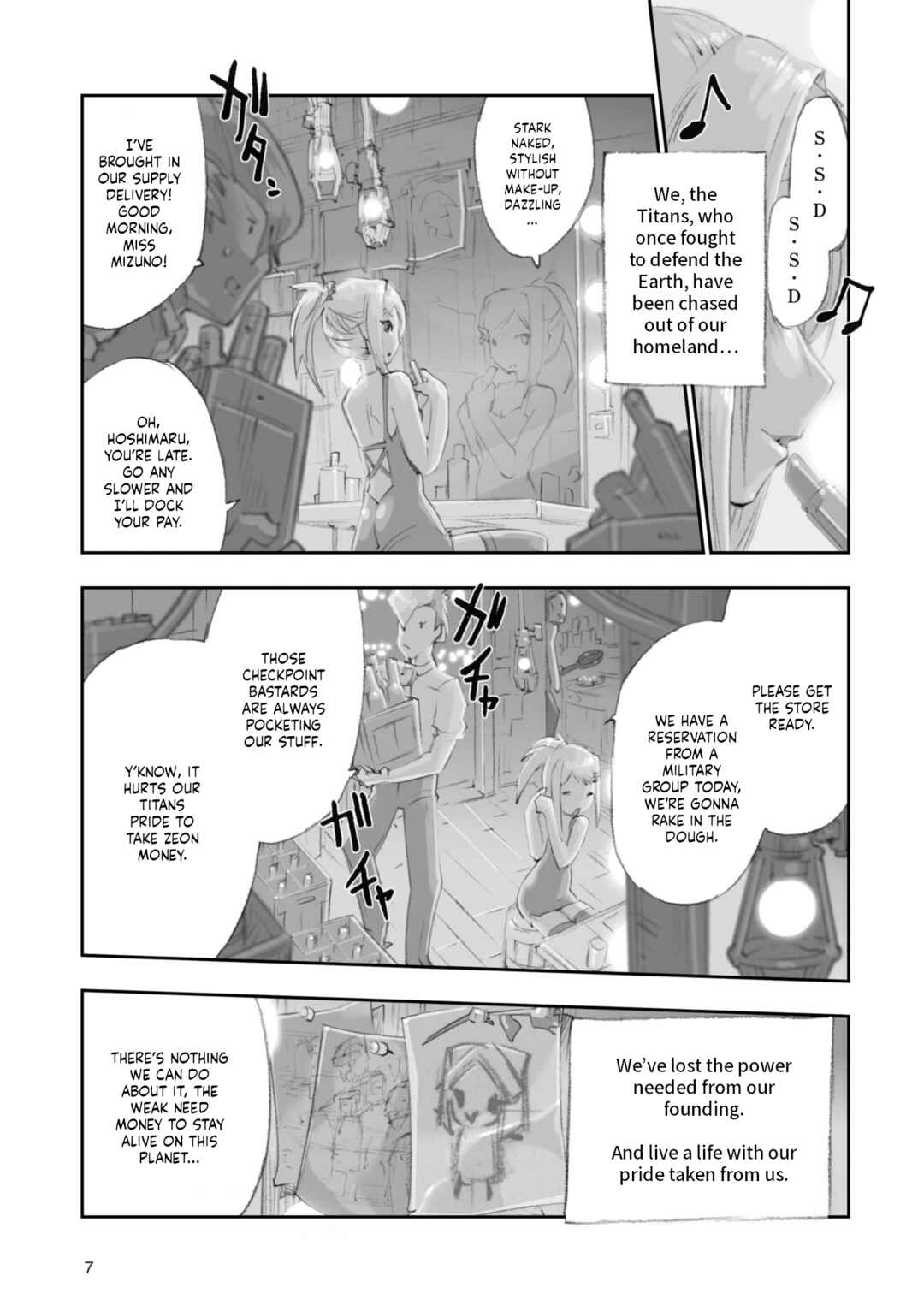 Advance of Zeta Re-Boot: Gundam Inle - Black Rabbit Had a Dream Chapter 4 - Page 10
