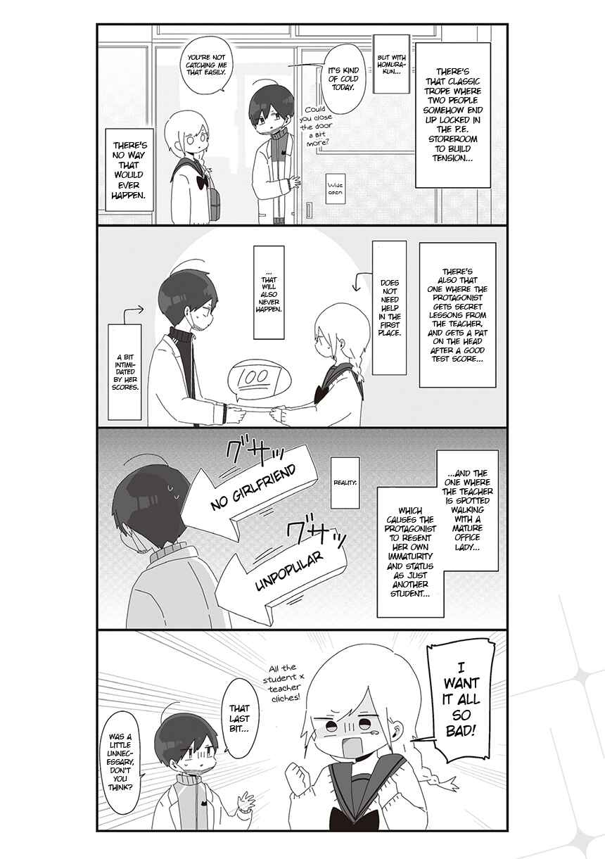 Homura-sensei Is Probably Unpopular Chapter 23 - Page 2