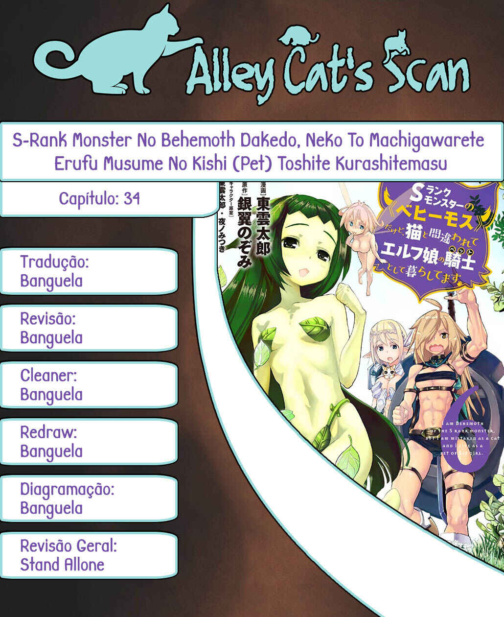 S-Rank Monster no "Behemoth" dakedo, Neko to Machigawarete Elf Musume no Pet to Shite Kurashitemasu Chapter 34 - Page 1