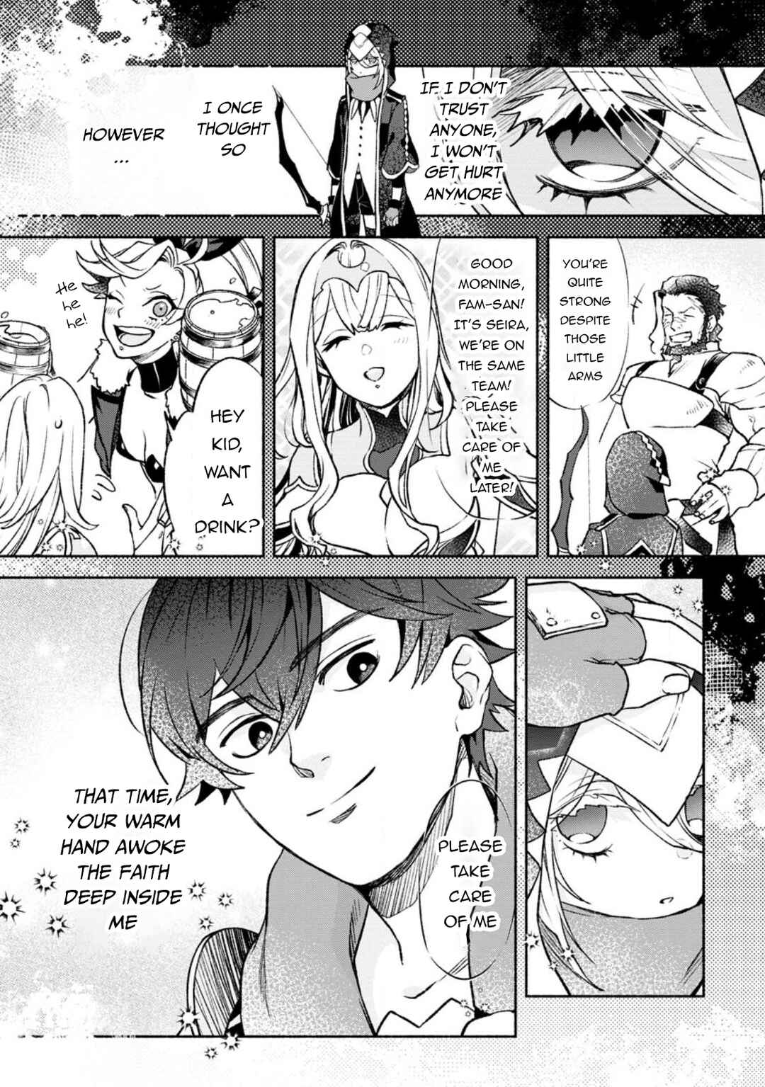 Sono Monban, Saikyou ni Tsuki: Tsuihou Sareta Bougyoryoku 9999 no Senshi, Outo no Monban to shite Musou Suru Chapter 21 - Page 32