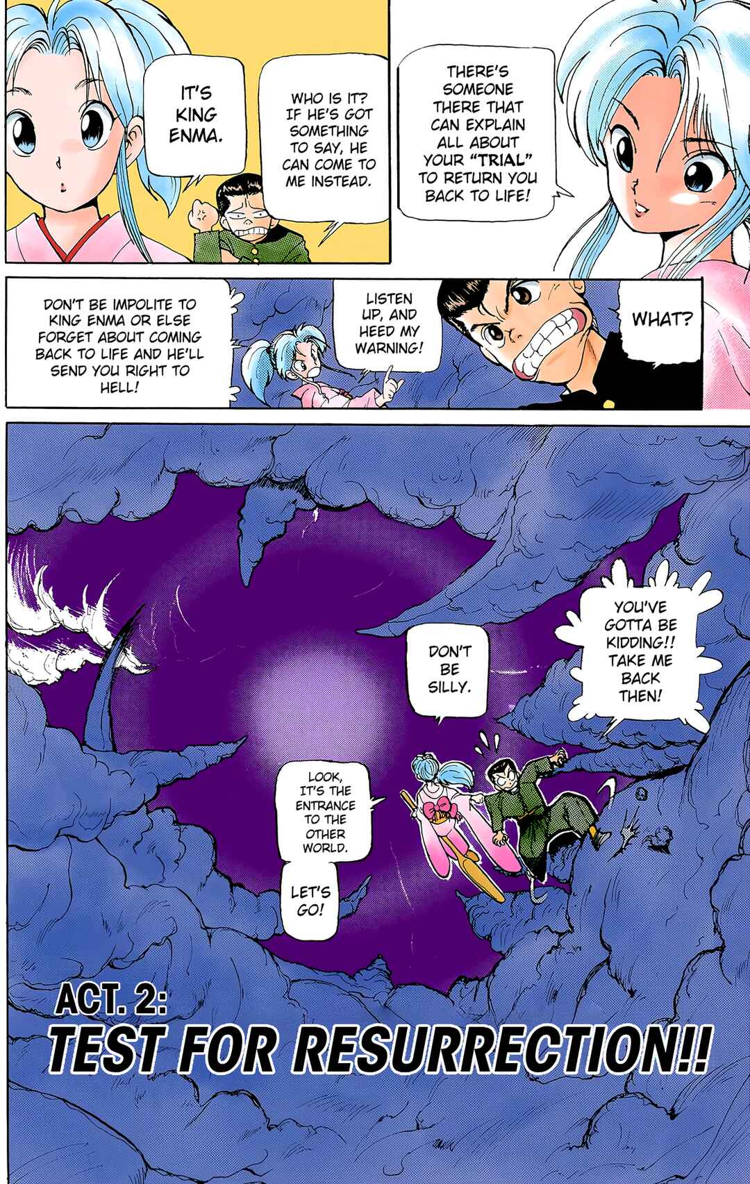 YuYu Hakusho (Official Colored) Chapter 2 - Page 2