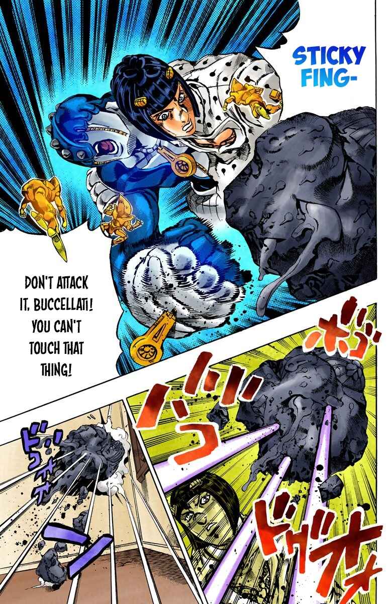 JoJo no Kimyou na Bouken: Part 5 - Ougon no Kaze Color-ban Chapter 154 - Page 12