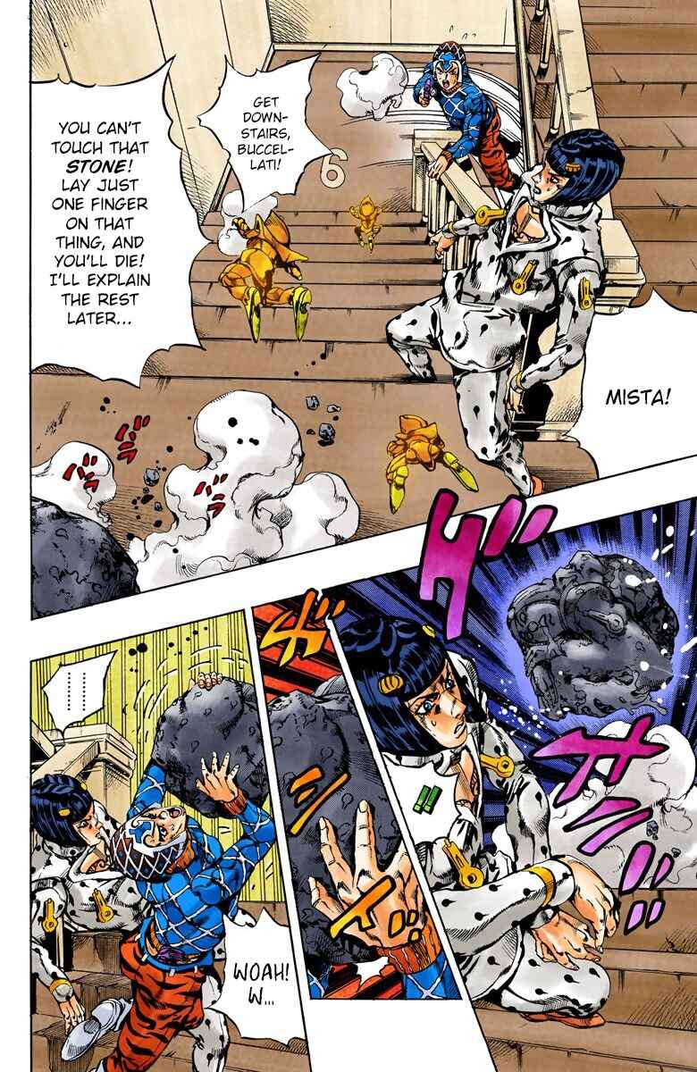 JoJo no Kimyou na Bouken: Part 5 - Ougon no Kaze Color-ban Chapter 154 - Page 13