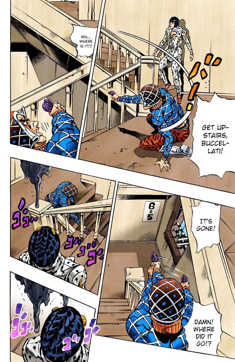 JoJo no Kimyou na Bouken: Part 5 - Ougon no Kaze Color-ban Chapter 154 - Page 15