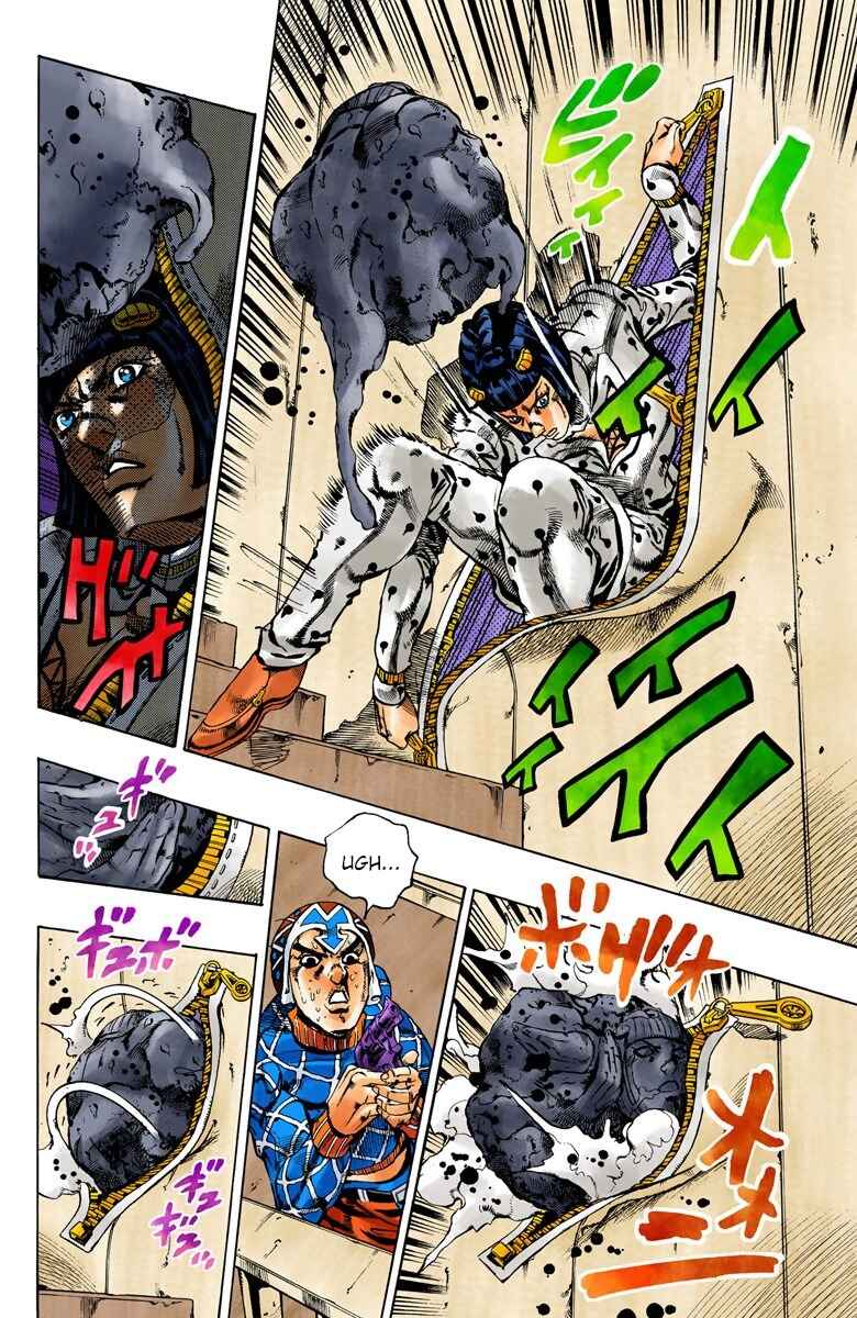 JoJo no Kimyou na Bouken: Part 5 - Ougon no Kaze Color-ban Chapter 154 - Page 17