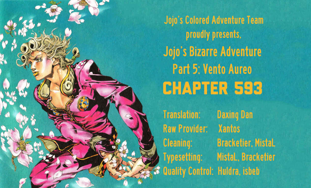 JoJo no Kimyou na Bouken: Part 5 - Ougon no Kaze Color-ban Chapter 154 - Page 19