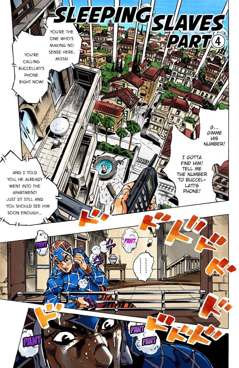 JoJo no Kimyou na Bouken: Part 5 - Ougon no Kaze Color-ban Chapter 154 - Page 2