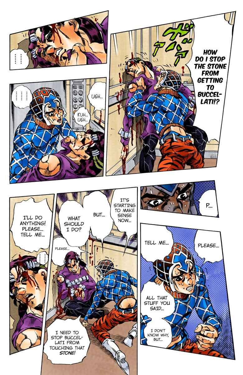 JoJo no Kimyou na Bouken: Part 5 - Ougon no Kaze Color-ban Chapter 154 - Page 4