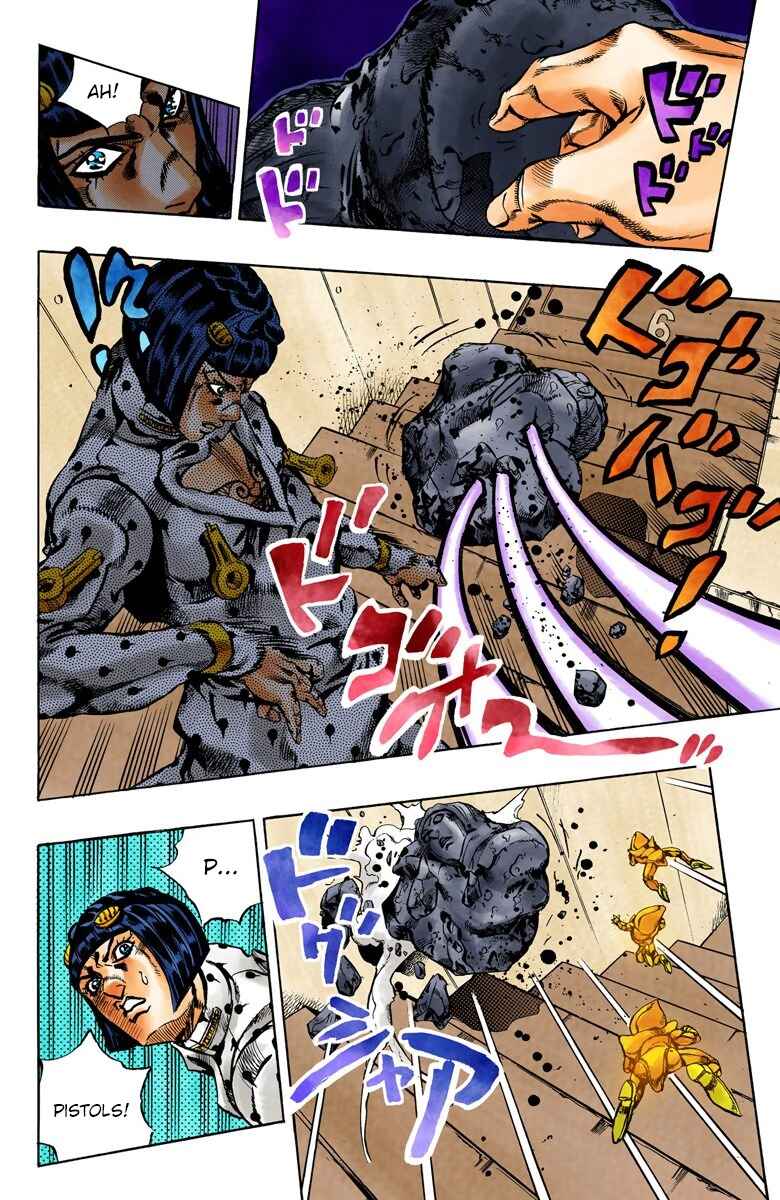 JoJo no Kimyou na Bouken: Part 5 - Ougon no Kaze Color-ban Chapter 154 - Page 9