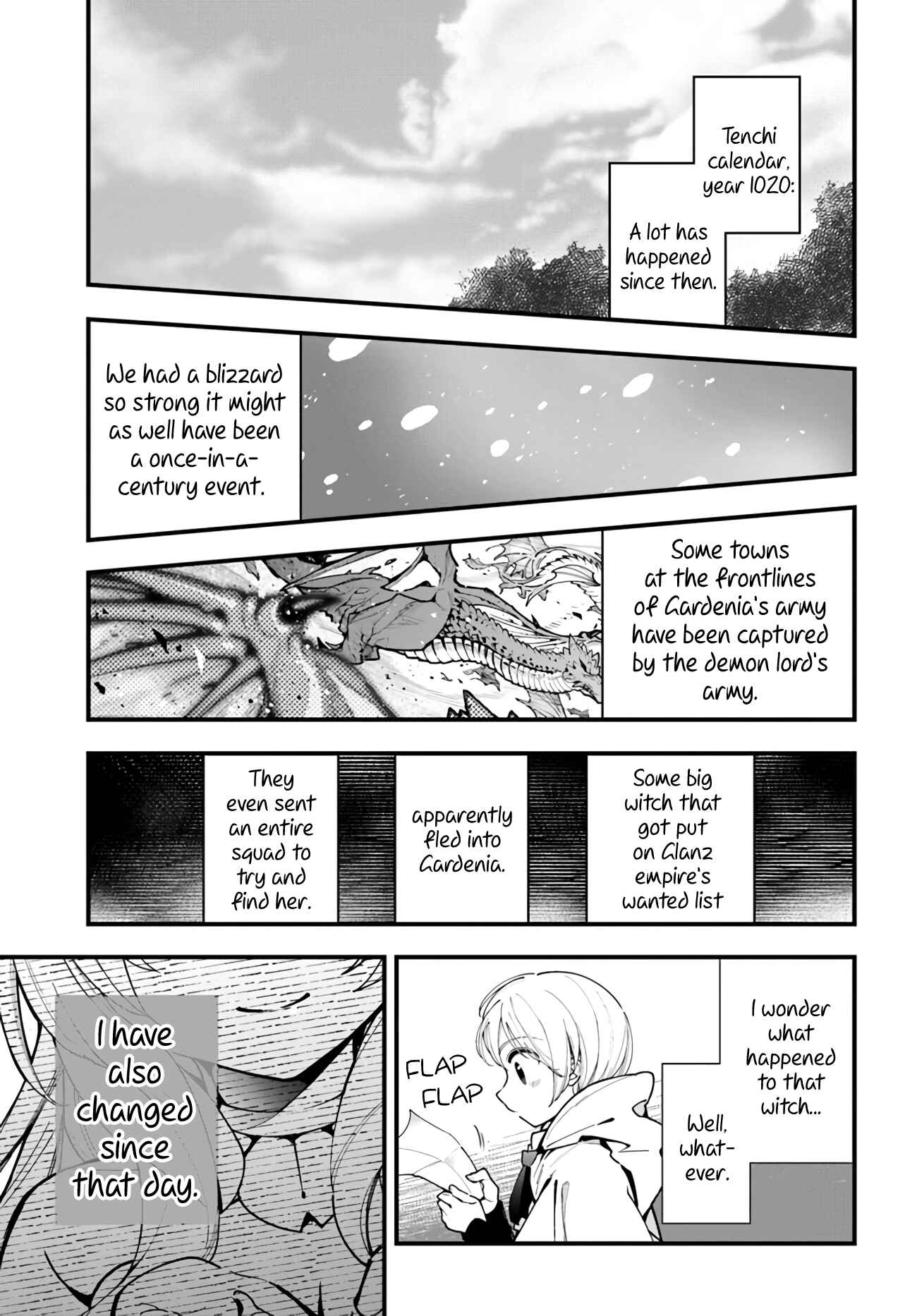 Shokubutsu Monster Musume Nikki: Seijo datta Watashi ga Uragirareta Hate ni Alraune ni Tensei Shite Shimatta node, kore kara wa Kougousei o Shinagara Shizuka ni Shokubutsu Life o Sugoshimasu Chapter 5.5 - Page 4