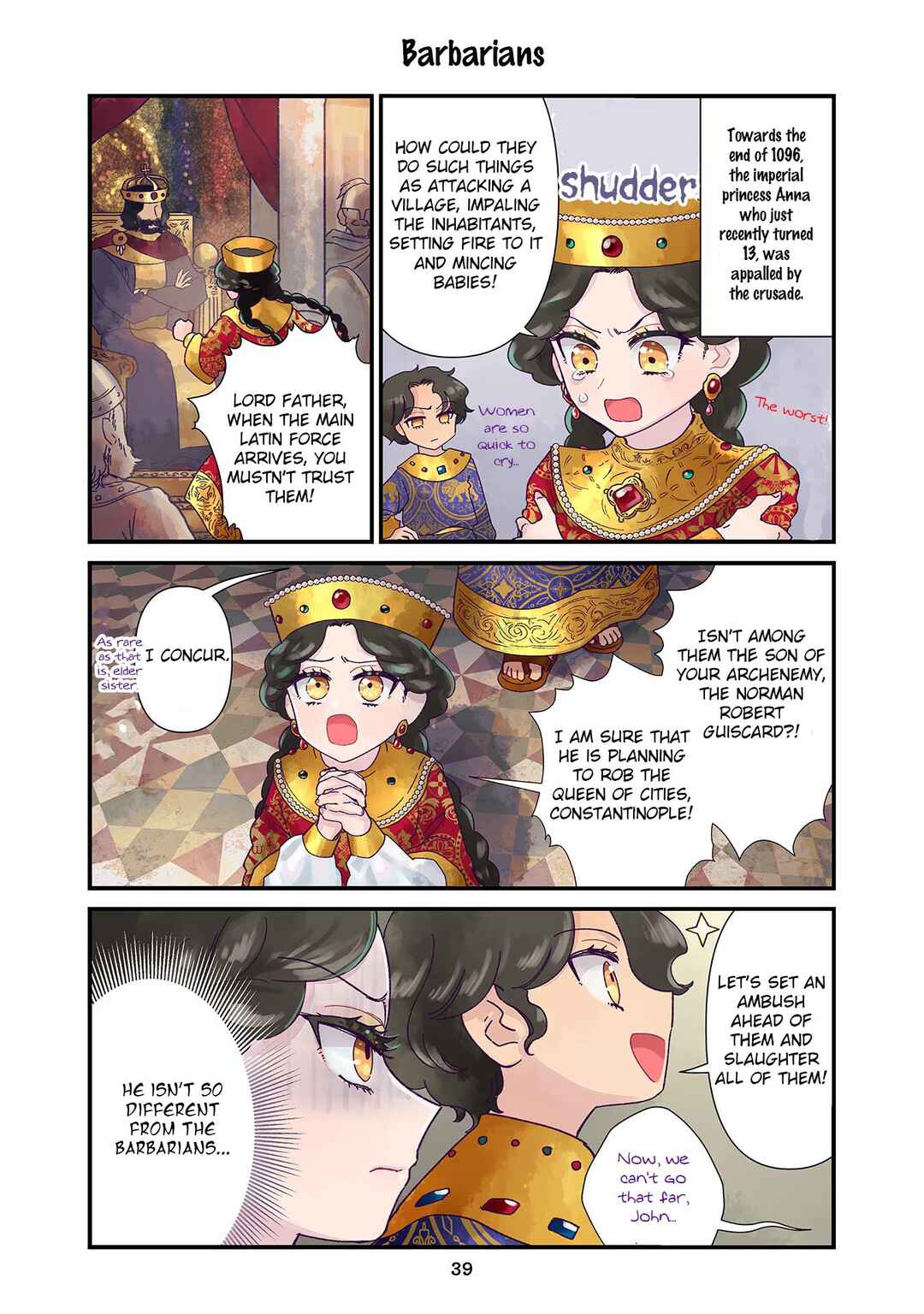 Anna Komnene Chapter 3 - Page 1