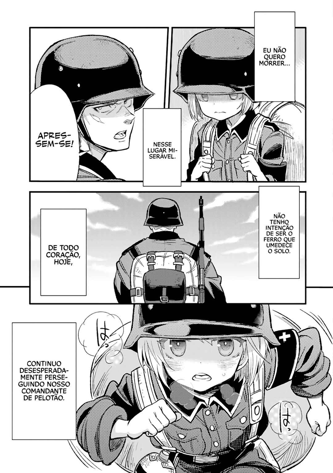 TS Eiseihei-san no Senjou Nikki Chapter 2.1 - Page 4