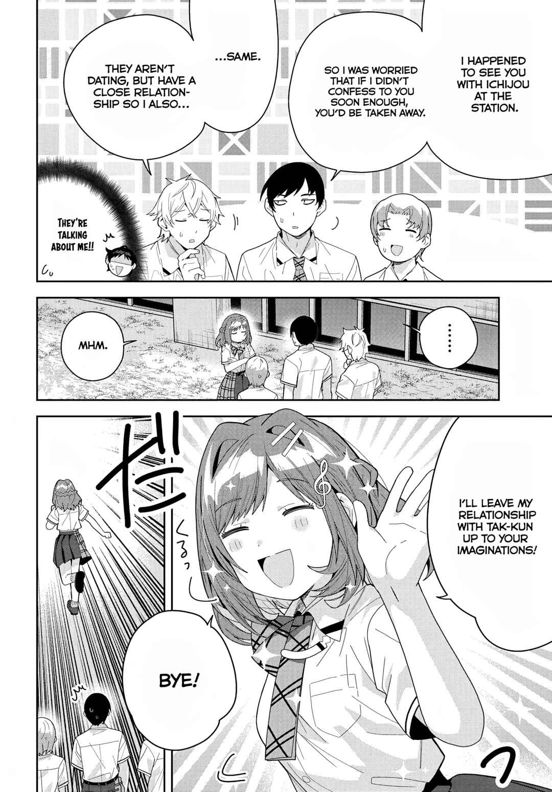 Classmate no Moto Idol ga, Tonikaku Kyodou Fushin nandesu. Chapter 16 - Page 22