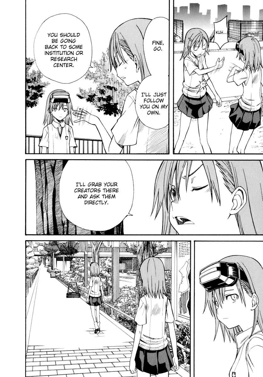Toaru Majutsu no Index Gaiden: Toaru Kagaku no Railgun Chapter 22 - Page 14
