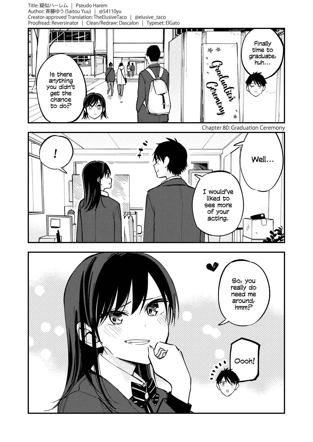 Giji Harem Chapter 80 - Page 1