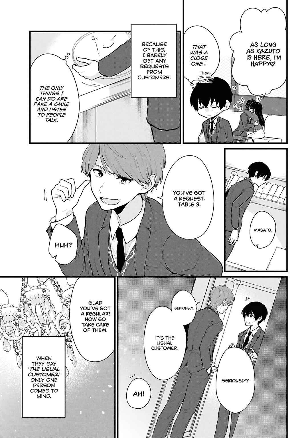 Danjo-hi 1:5 no Sekai demo Futsuu ni Ikirareru to Omotta? ~Gekiomoi Kanjou na Kanojo-tachi ga Mujikaku Danshi ni Honrou Saretara~ Chapter 4 - Page 5