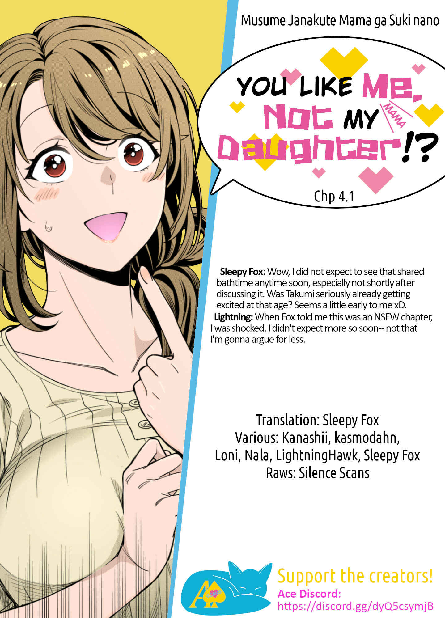 Musume Janakute Mama ga Suki nano!? Chapter 4.1 - Page 9