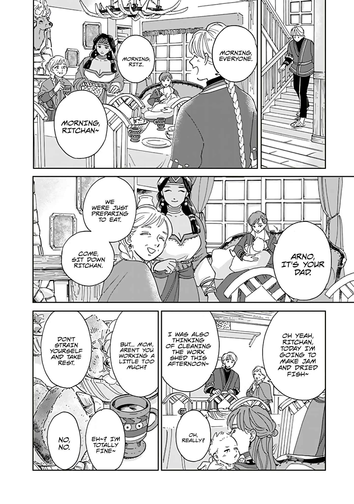 Hokuo Kizoku to Moukinzuma no Yukiguni Karigurashi Chapter 66 - Page 2