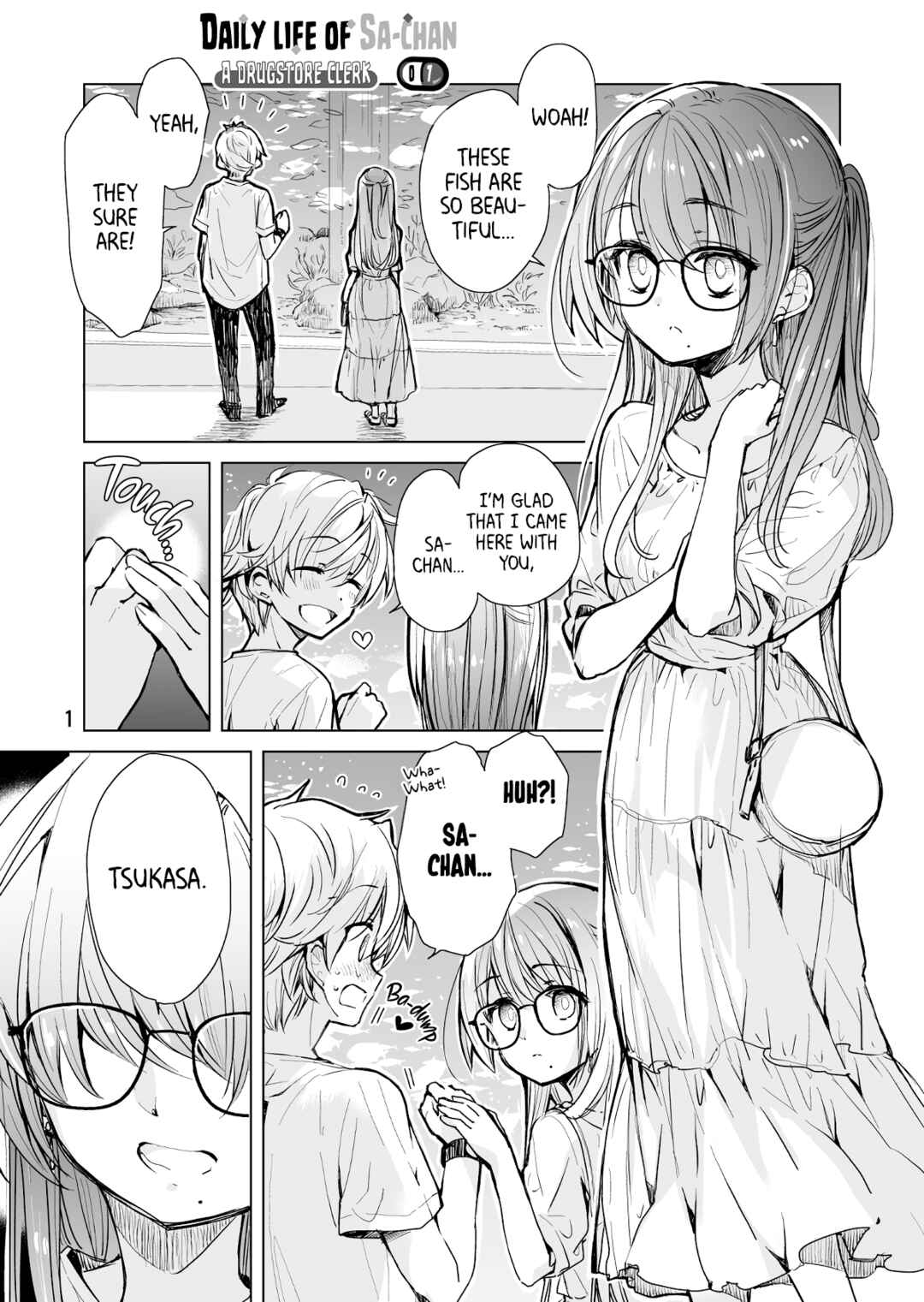 Drugstore Ten'in Sacchan no Nichijou Chapter 7 - Page 1