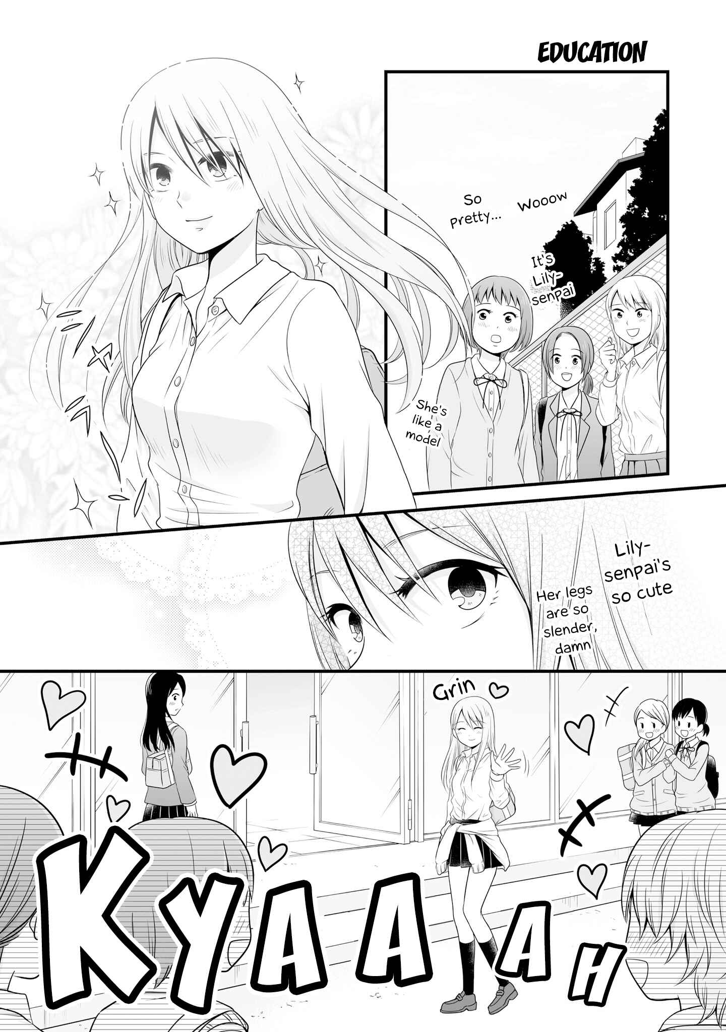 Joshikousei no Mudazukai Chapter 64 - Page 1