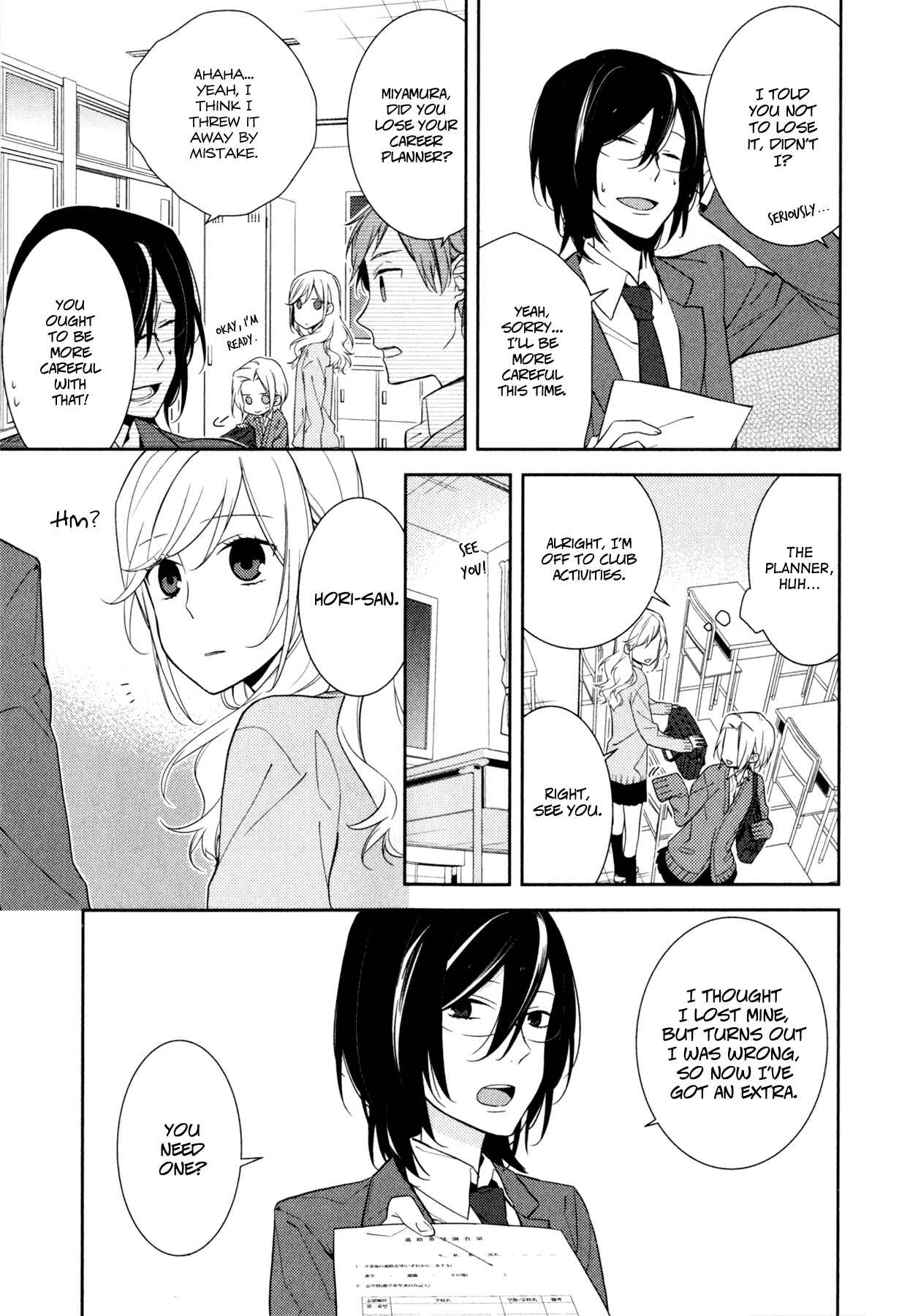 Horimiya Chapter 8 - Page 19