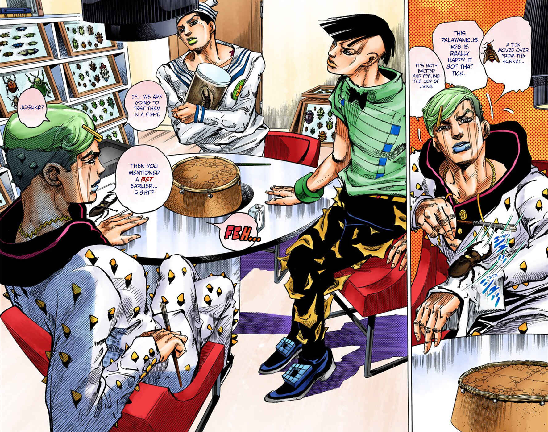 JoJo no Kimyou na Bouken: Part 8 - JoJolion Color-ban Chapter 35 - Page 10