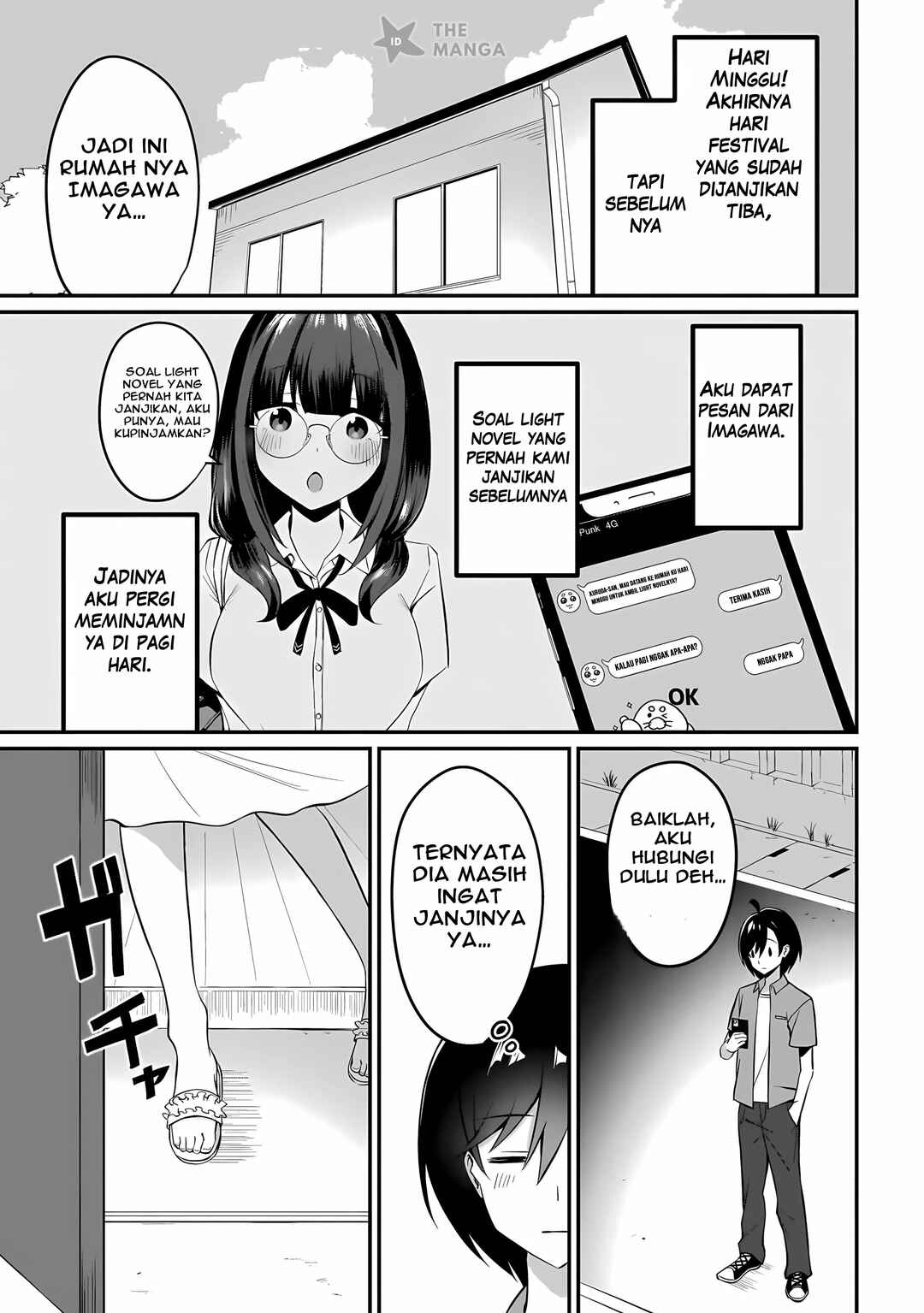 Maigo no Onnanoko wo Ie made Todoketara, Genkan kara Detekita no wa Gakunen Ichi no Bishoujo deshita Chapter 8.1 - Page 4