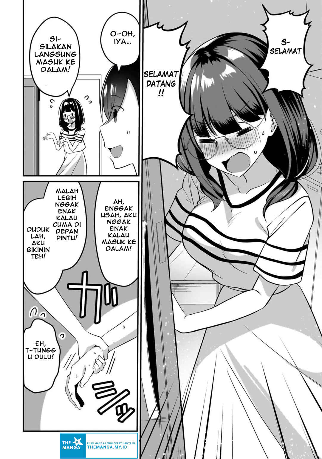 Maigo no Onnanoko wo Ie made Todoketara, Genkan kara Detekita no wa Gakunen Ichi no Bishoujo deshita Chapter 8.1 - Page 5