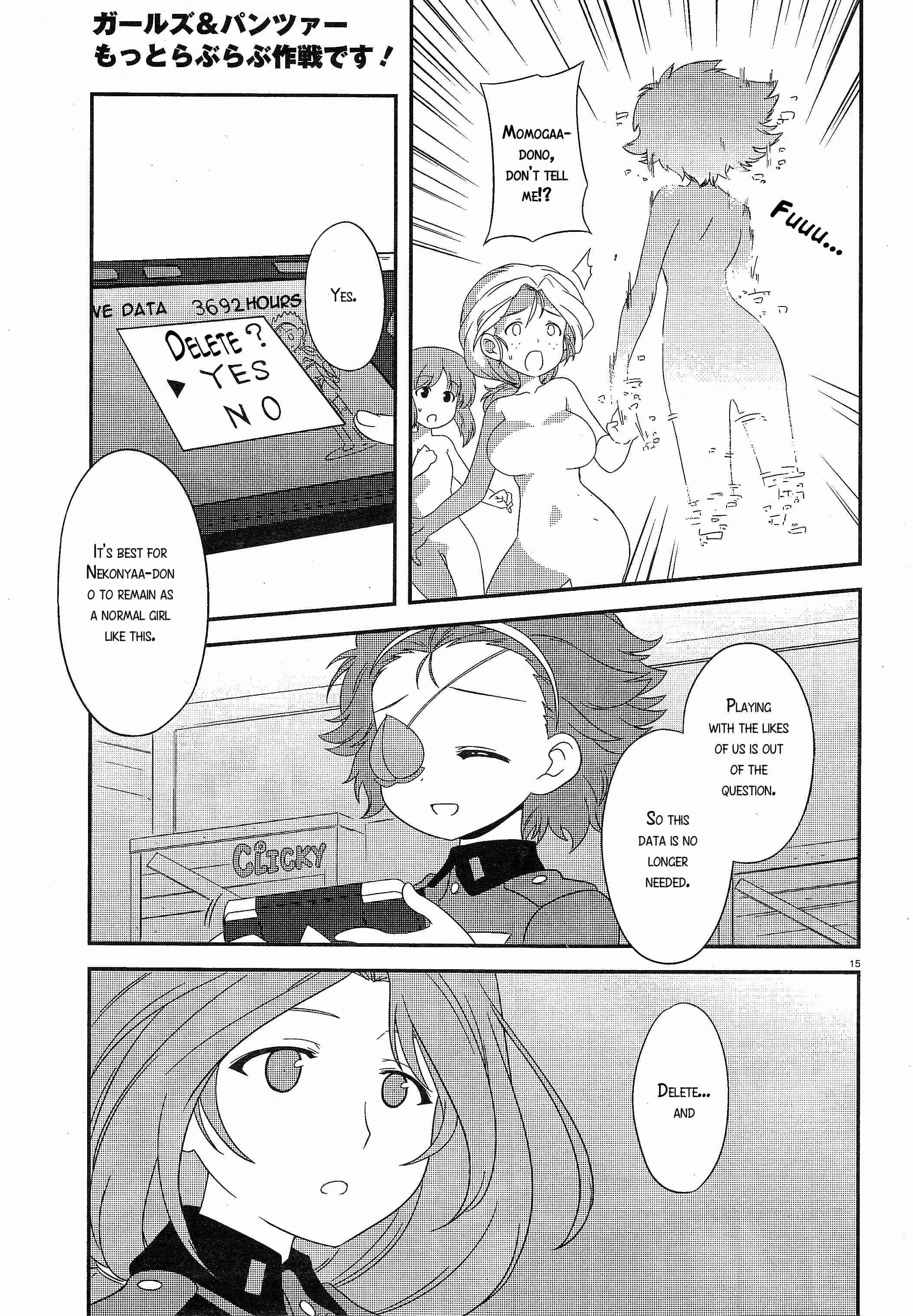 GIRLS und PANZER - Motto Love Love Sakusen desu! Chapter 31 - Page 15